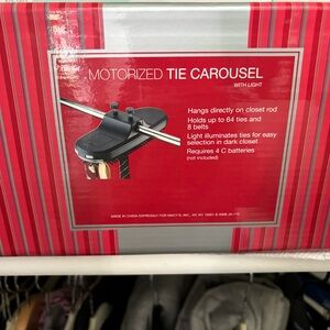Motorized Tie Carousel